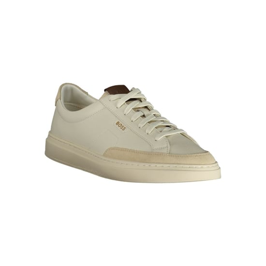 Hugo Boss Bianco Leder Herren Sneaker - Image 2