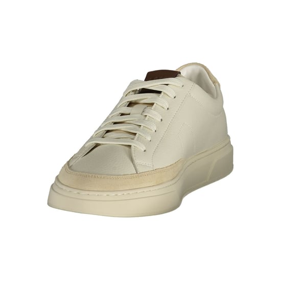 Hugo Boss Bianco Leder Herren Sneaker - Image 3
