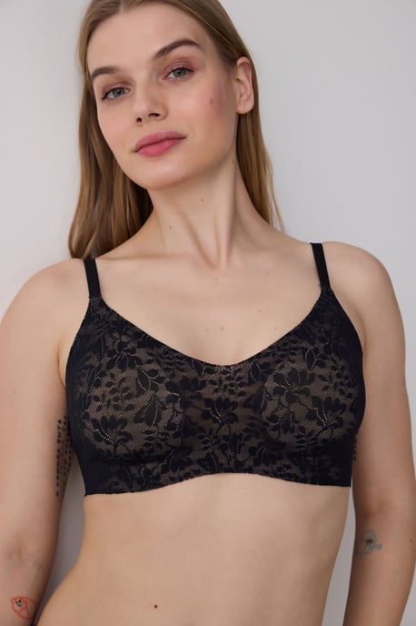 Florale Spitzen-Bralette mit verstellbaren Trägern - Image 2