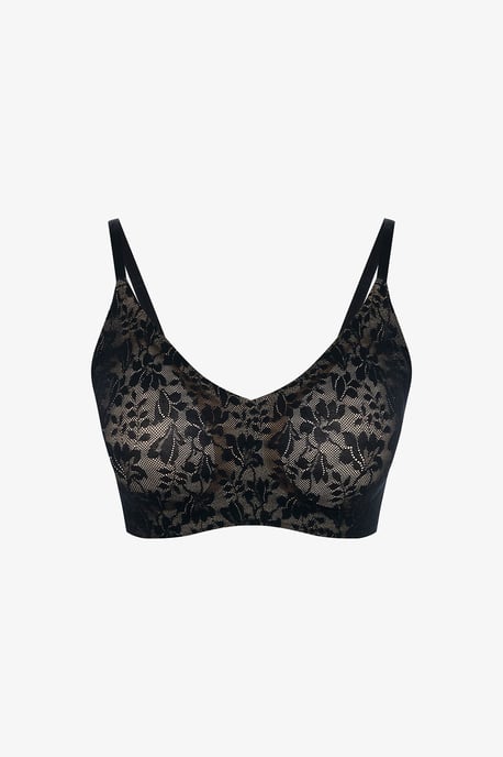 Florale Spitzen-Bralette mit verstellbaren Trägern - Image 5