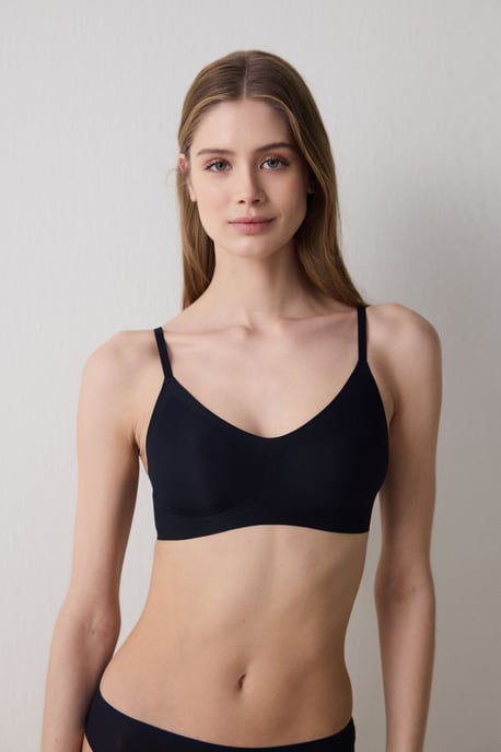 Geripptes Strick-Bralette - Image 3