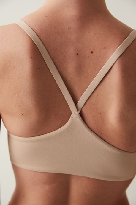 Strick-Bralette mit Haken- und Ösenverschluss - Image 4