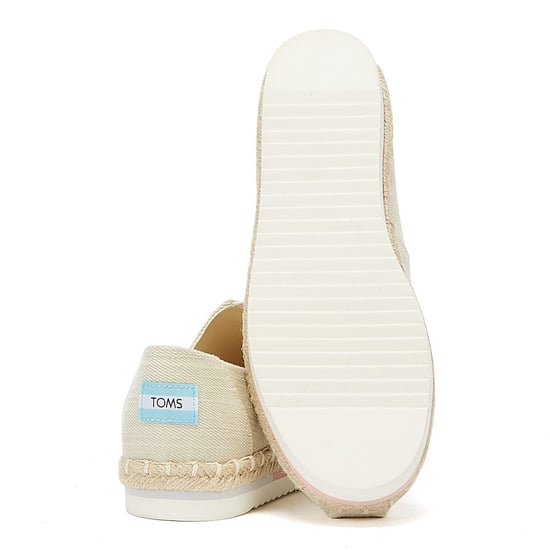 TOMS Alpargata Plattform Seil Womens Natural Espadrilles - Image 4