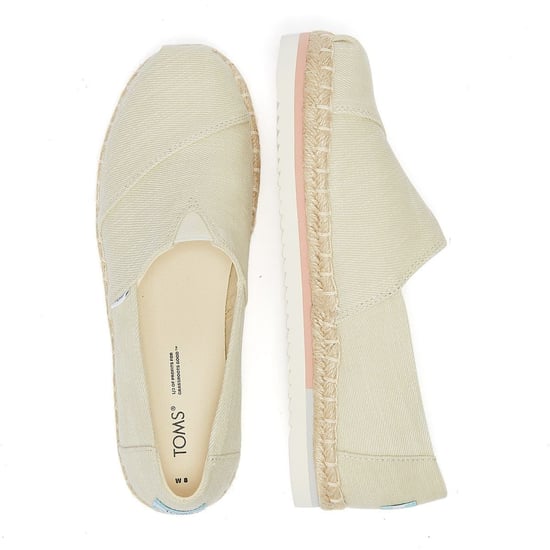 TOMS Alpargata Plattform Seil Womens Natural Espadrilles - Image 6