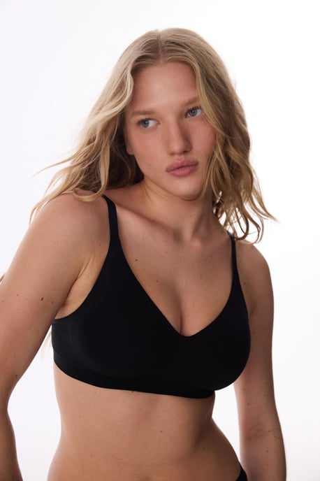 Baumwolle Lyocell Jersey Bralette - Image 1