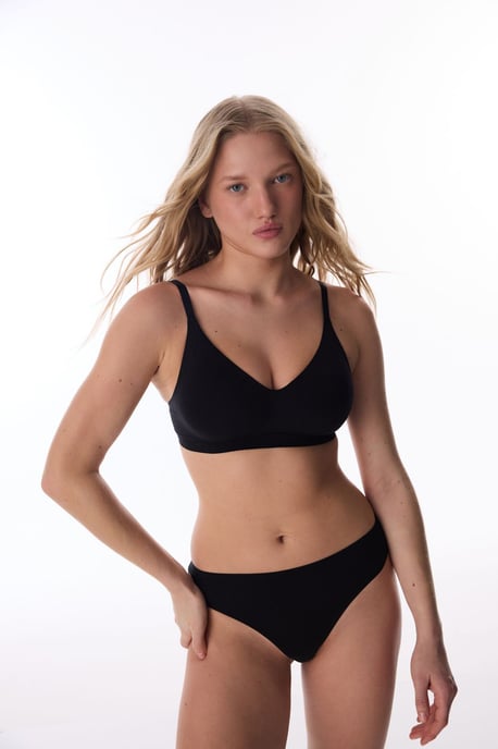 Baumwolle Lyocell Jersey Bralette - Image 2