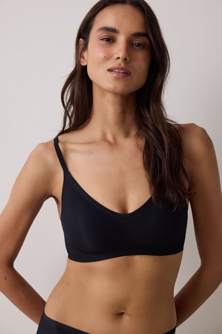 Penti Jersey Bralette-BH - Schwarz - Image 2
