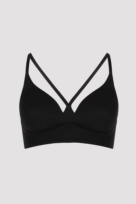 Fester gestrickter Bralette, verstellbare Träger - Image 6