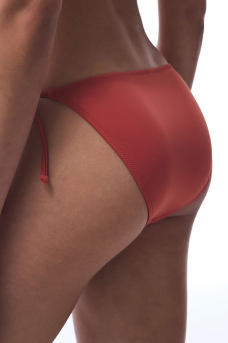 Tie-Offset-Bikini-Höschen mit niedrigem Bund - Image 3