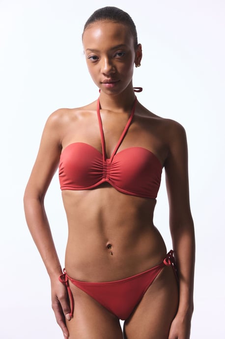 Tie-Offset-Bikini-Höschen mit niedrigem Bund - Image 4