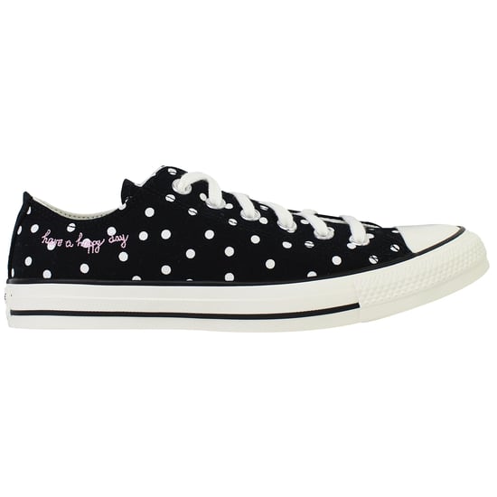 Converse Chuck Taylor All Star Pünktchen Damen Schwarz Ballerinas - Image 1
