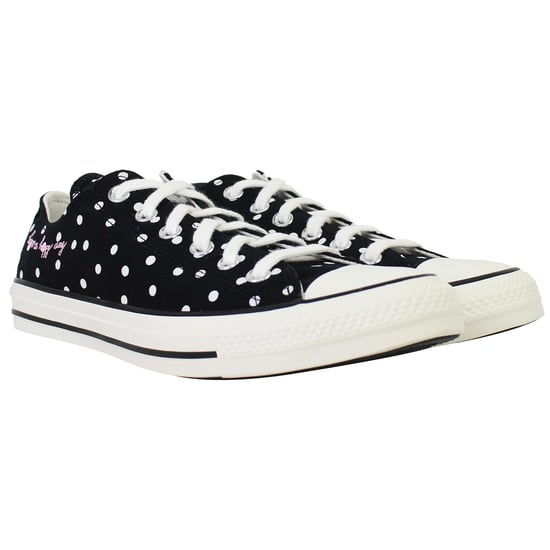 Converse Chuck Taylor All Star Pünktchen Damen Schwarz Ballerinas - Image 2