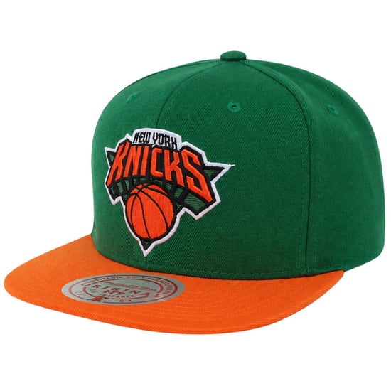 Mitchell & Ness NBA New York Knicks St. Patrick's Day Grüne Kappe - Image 1