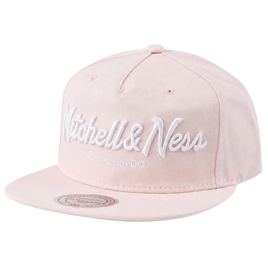 Mitchell & Ness Pinscript Hellrosa Cap - Image 1