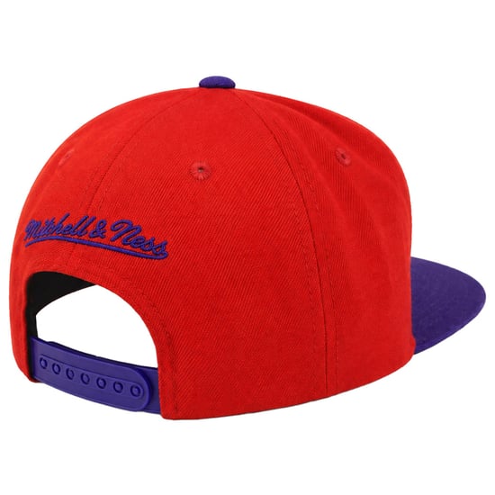 Mitchell & Ness NBA Toronto Raptors Wollmütze in zwei Farben Rot/Violett - Image 2