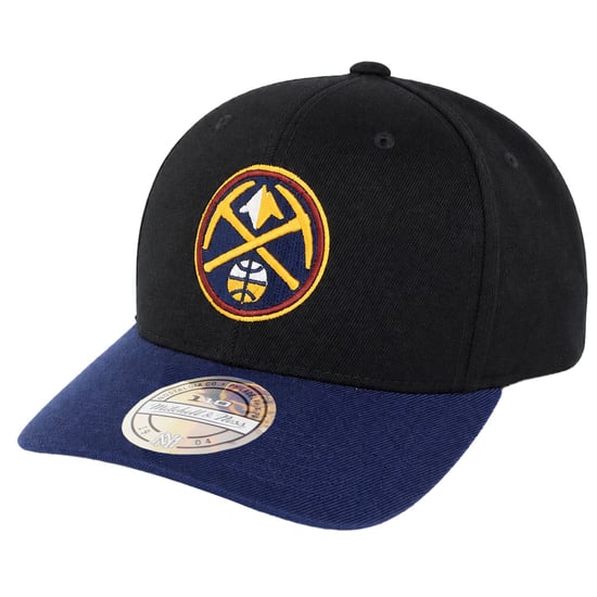 Mitchell & Ness NBA Denver Nuggets 2-Tone 110 Schwarz/Navy Cap - Image 1