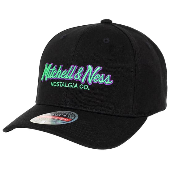 Mitchell & Ness NBA Milwaukee Bucks Nitro Wave Redline Schwarze Mütze - Image 1