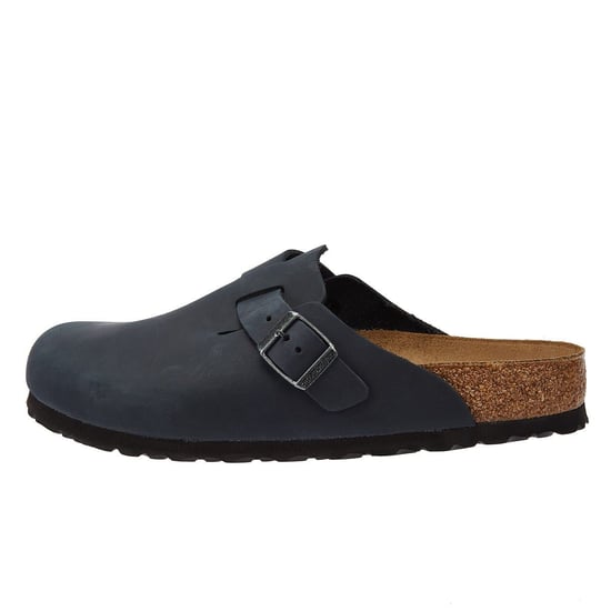 Birkenstock Boston Geöltes Nubukleder Schwarz Pantoffeln - Image 5