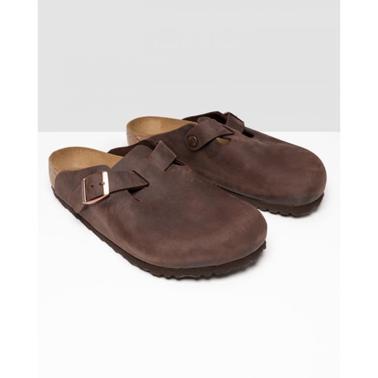 Birkenstock Boston Ledersandalen für Herren in Braun - Image 1