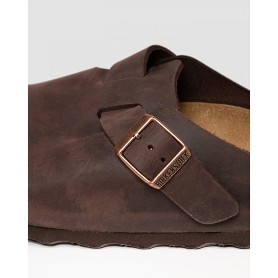 Birkenstock Boston Ledersandalen für Herren in Braun - Image 6