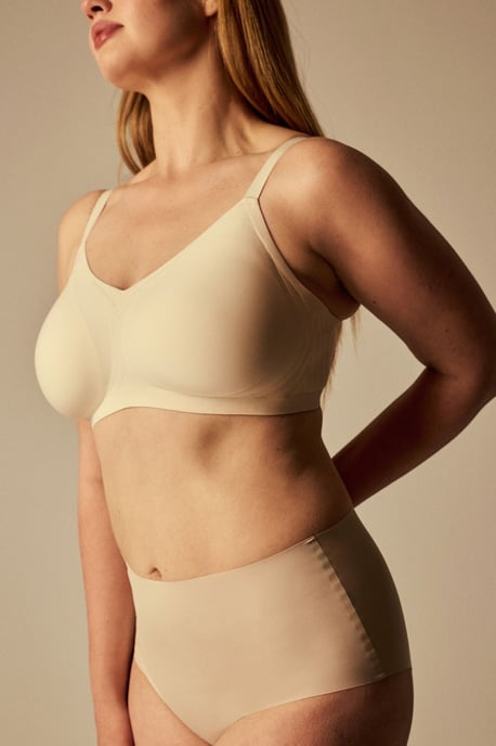 Gefütterter Strick-Bralette-BH - Image 1