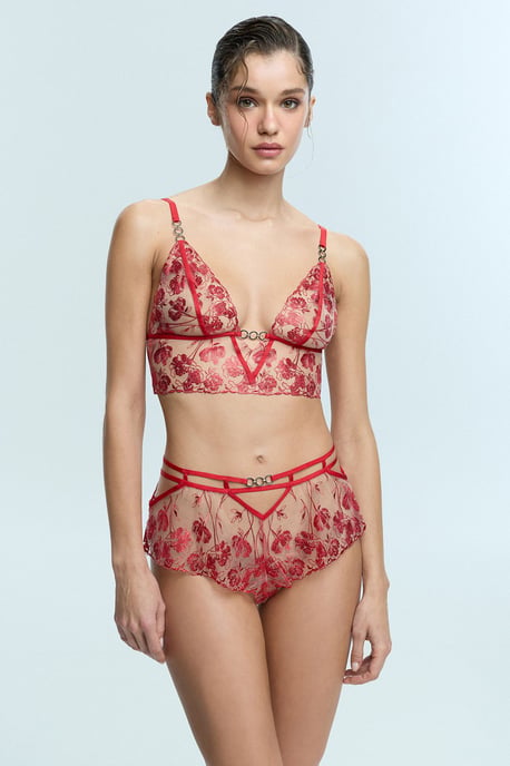 Blumen-Spitzen-Bralette - Image 1