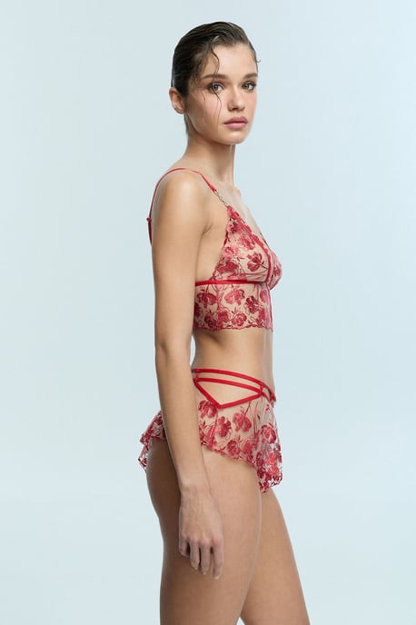 Blumen-Spitzen-Bralette - Image 5