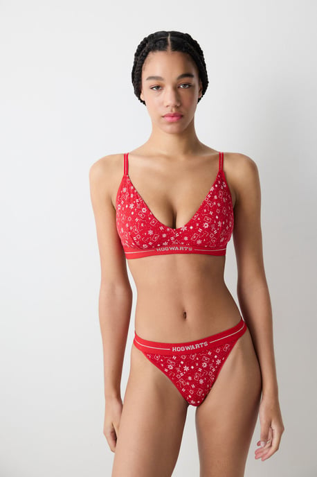Geometrisches Strick-Bralette - Image 1