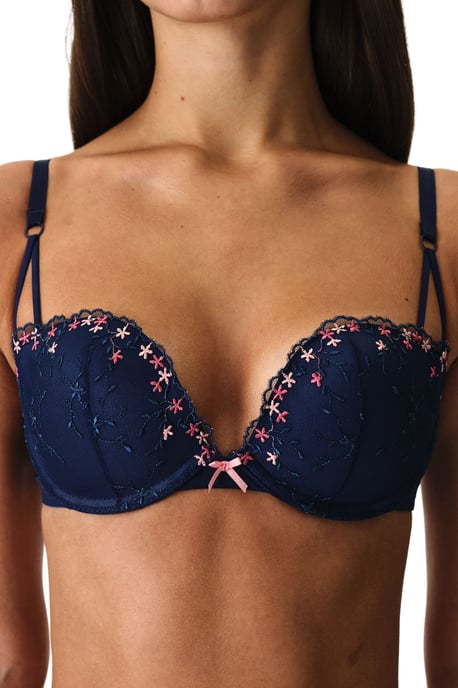 Bestickter Spitzen-Push-up-BH - Image 2