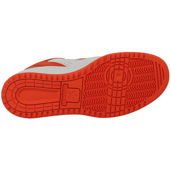 Converse Weapon Mid Unisex Schuhe Weiß/Orange - Image 5