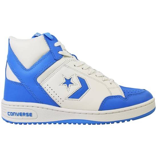 Converse Weapon Mid Unisex Weiß/Blaue Sneakers - Image 1