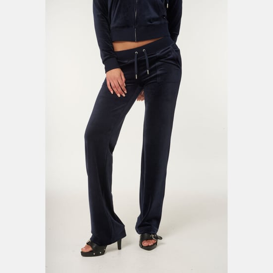 Juicy Couture Robertson Klassische Jacke Polyester Damen Blaue Kapuzensweatshirt - Image 4