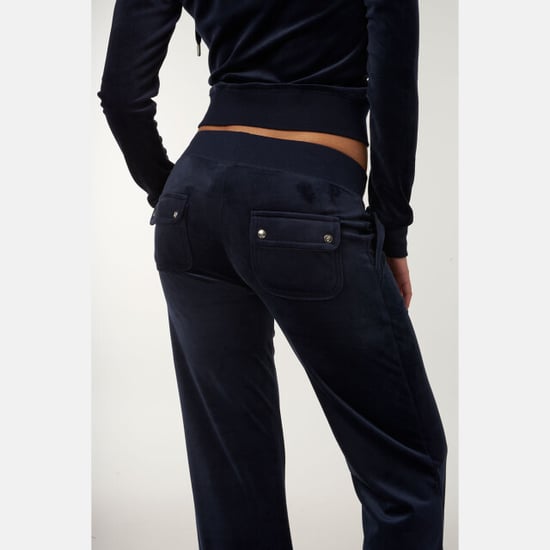 Juicy Couture Robertson Klassische Jacke Polyester Damen Blaue Kapuzensweatshirt - Image 5