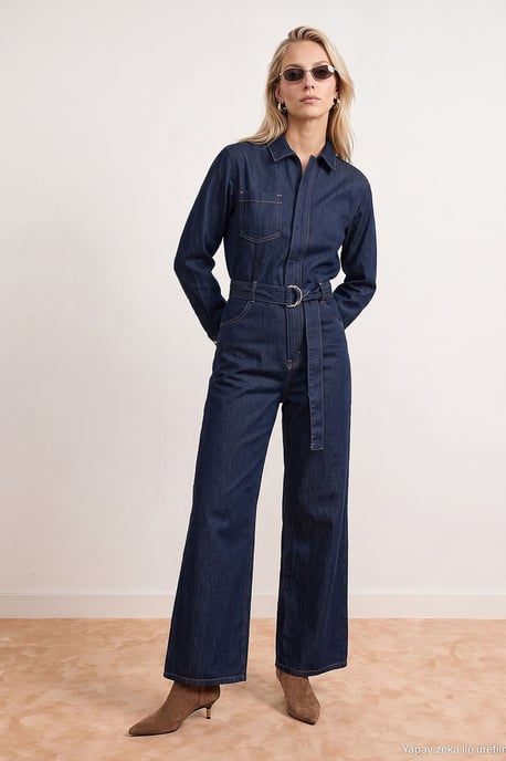 Baumwoll-Jumpsuit - Image 4