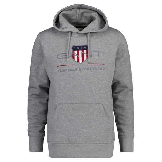 Gant Regular Archive Shield Hoodie Sweatshirt - Image 3