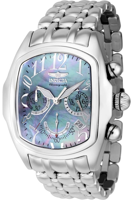 Invicta Lupah 43152 Herrenuhr - Quarzwerk - Edelstahl mit Perlmutt Zifferblatt - 44 mm - Image 1