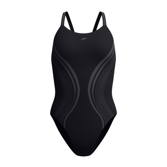 Speedo - "Active" Badeanzug für Damen (Schwarz) - Image 1