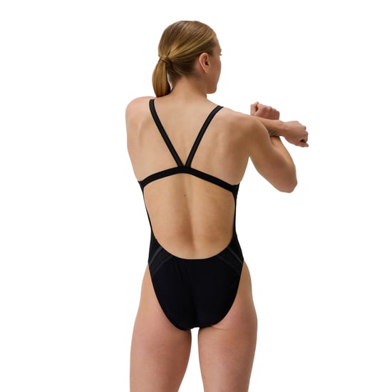 Speedo - "Active" Badeanzug für Damen (Schwarz) - Image 5