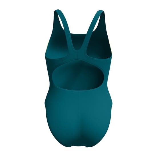 Speedo - "2.0" Badeanzug für Damen, Halboffener Rücken (Grün/Hellgrün) - Image 3