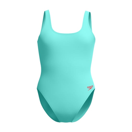 Speedo - Badeanzug für Damen, Tiefer Rückenausschnitt (Blau) - Image 2