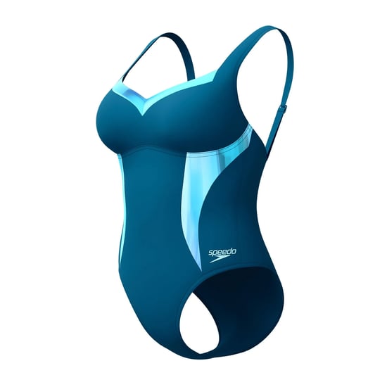 Speedo - "Lunaelustre" Badeanzug für Damen, Gestaltgebend (Grün) - Image 4