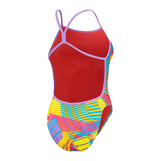 Speedo - Badeanzug für Damen, Rundum bedruckt (Pink) - Image 2