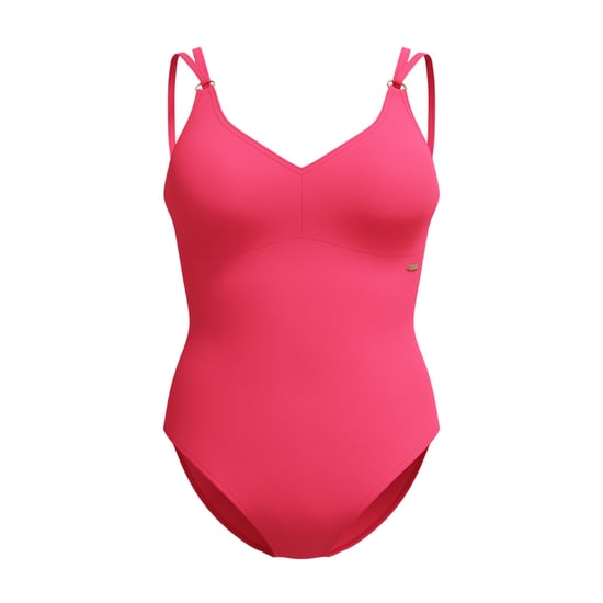 Speedo - Badeanzug für Damen, mit Trägern, Gestaltgebend (Pink) - Image 2