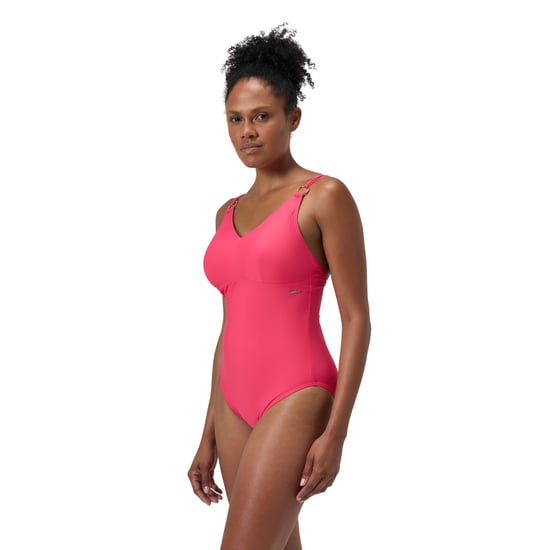 Speedo - Badeanzug für Damen, mit Trägern, Gestaltgebend (Pink) - Image 5