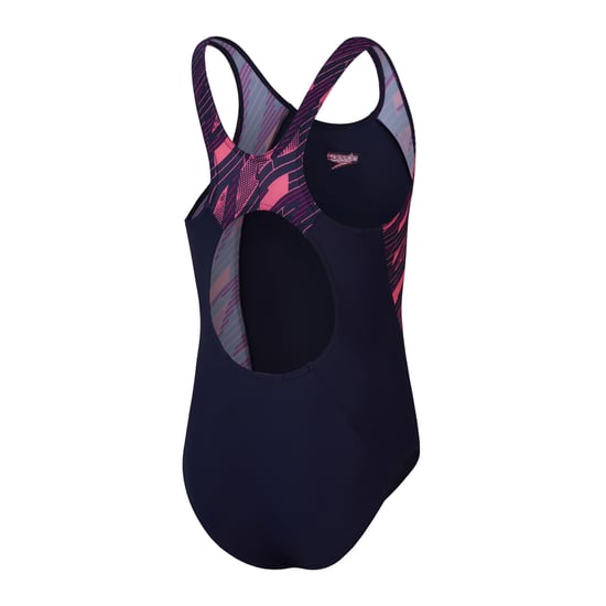 Speedo - "Hyperbloom Splice" Badeanzug für Mädchen (Pink) - Image 2