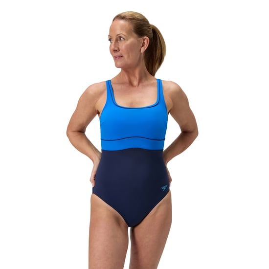 Speedo - "Eclipse" Badeanzug für Damen, Zweifarbig (Blau) - Image 1