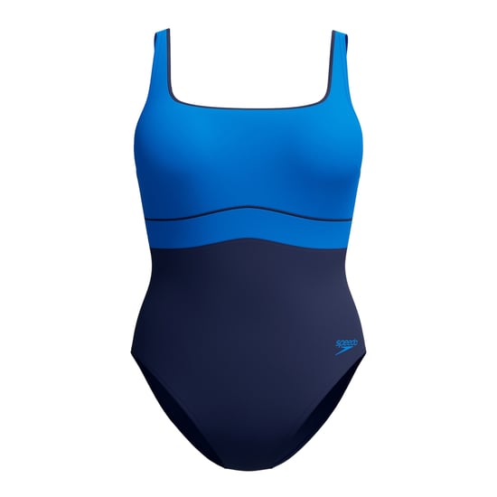 Speedo - "Eclipse" Badeanzug für Damen, Zweifarbig (Blau) - Image 2