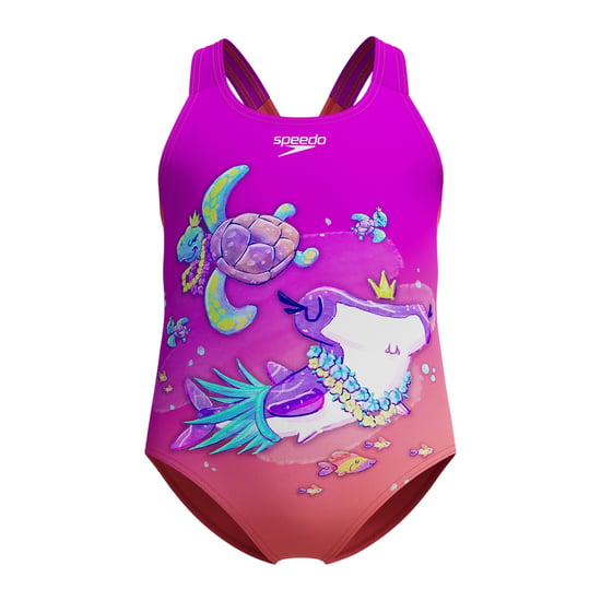 Speedo - Badeanzug für Mädchen (Violett) - Image 1