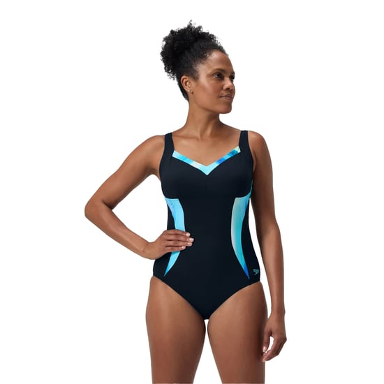 Speedo - "Lunaelustre" Badeanzug für Damen, Gestaltgebend (Marine) - Image 4