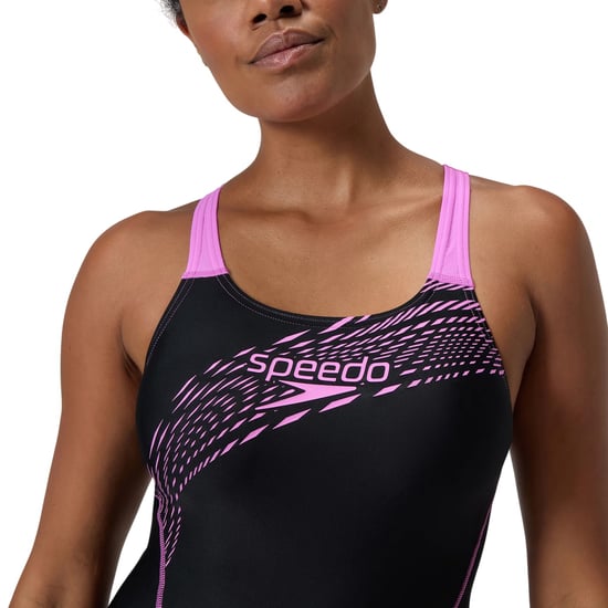 Speedo - "Medley" Badeanzug für Damen (Violett) - Image 6